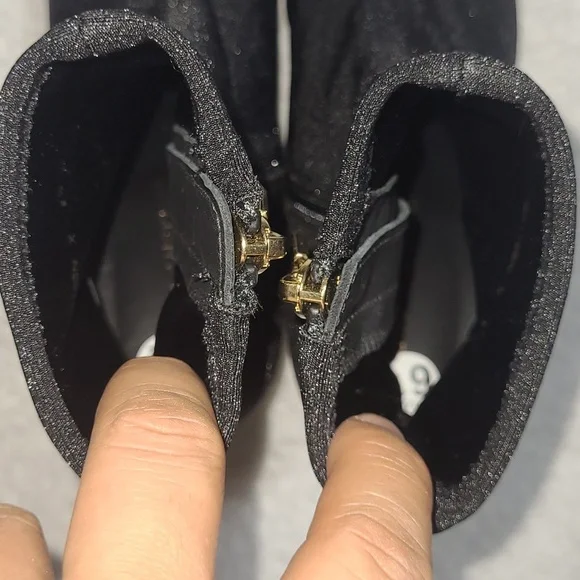 Good American Ankle Shine Neoprene Booties Size 6.5 - Picture 5 of 10